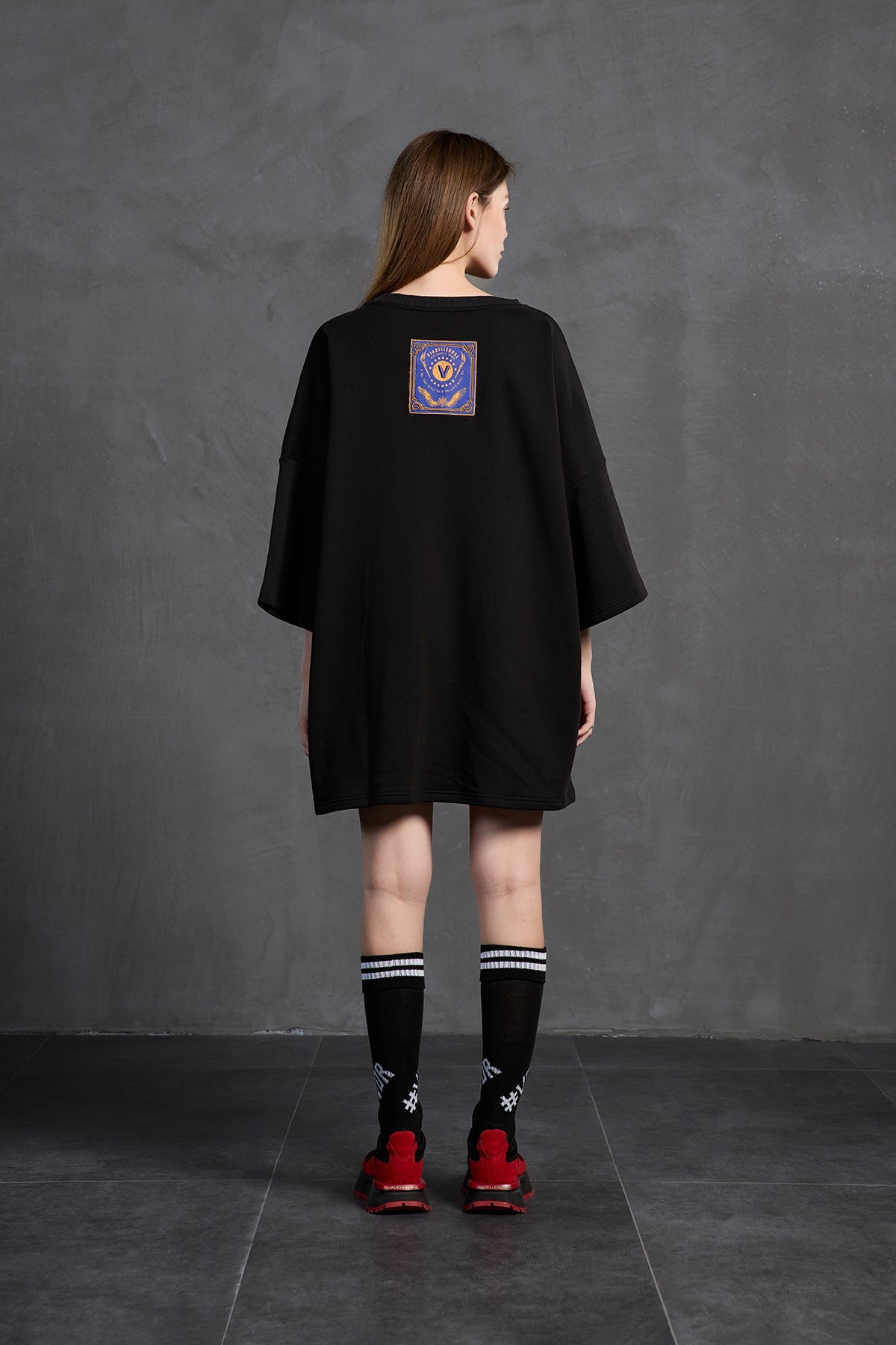 Black Knee-high Socks Socks Base2