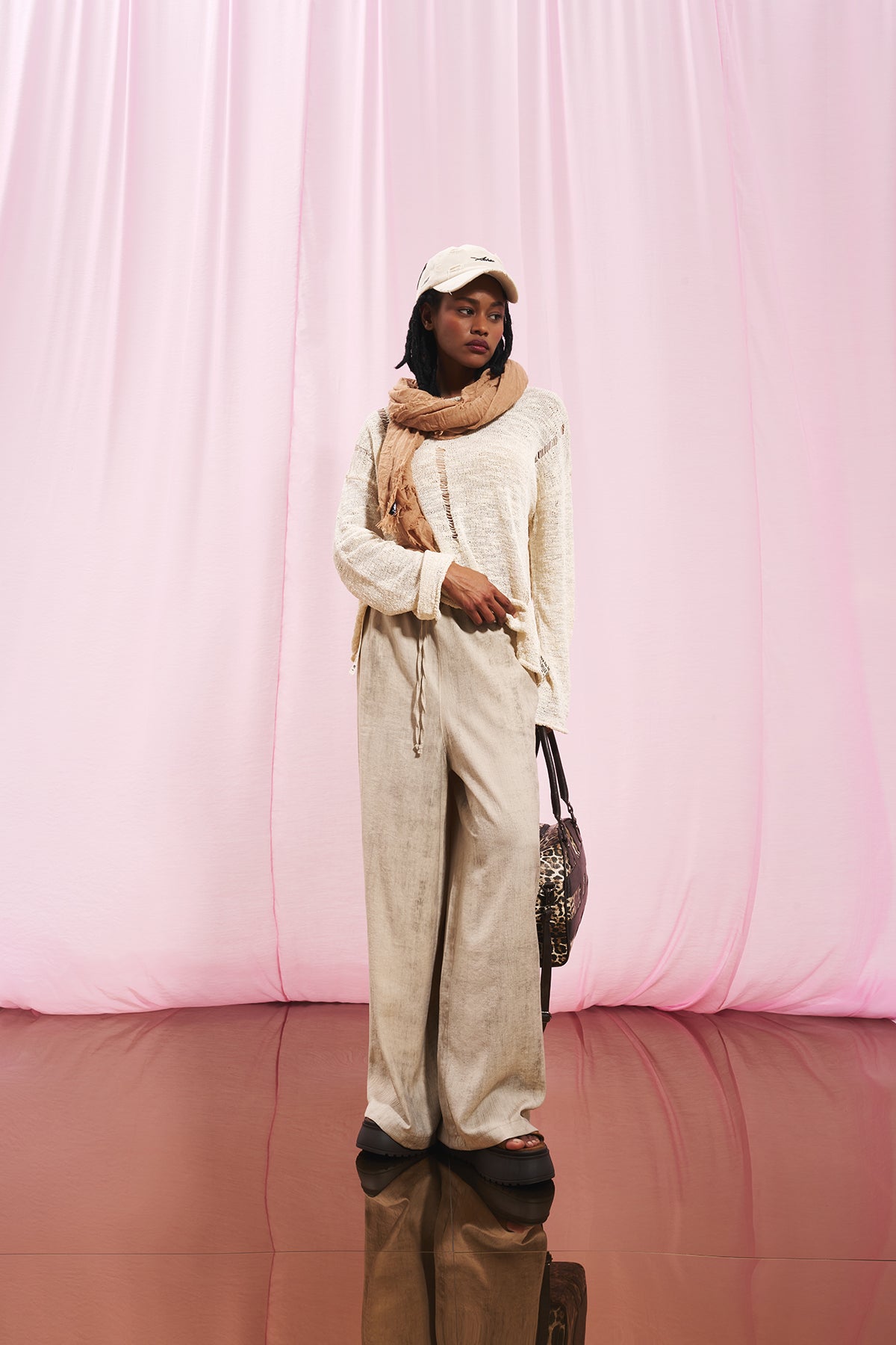 Brown Scarf Pera