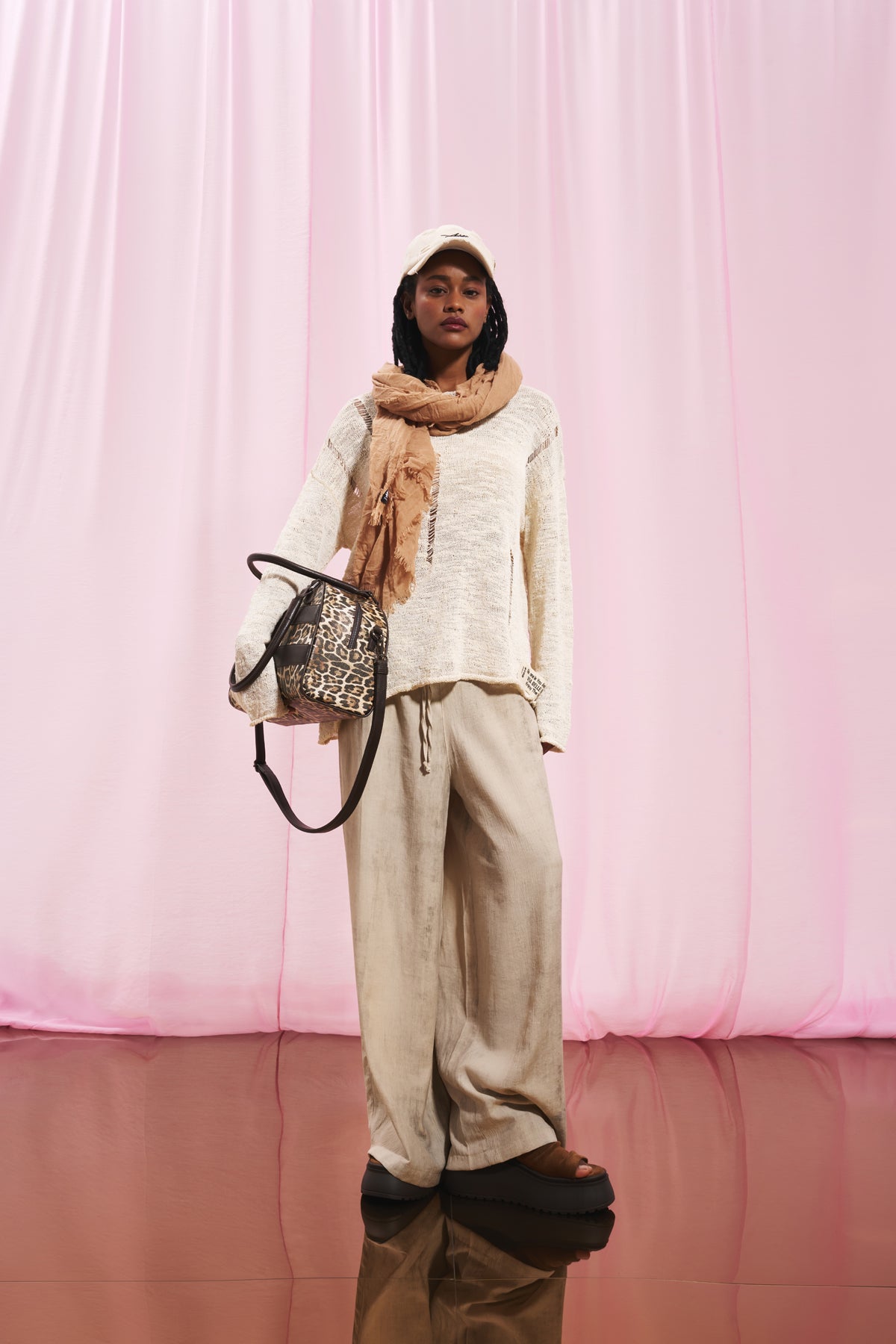 Brown Scarf Pera