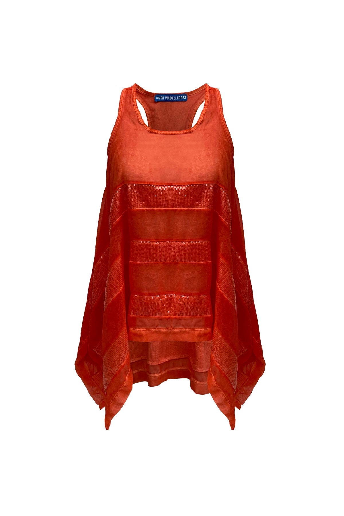 Orange Bluse 7253