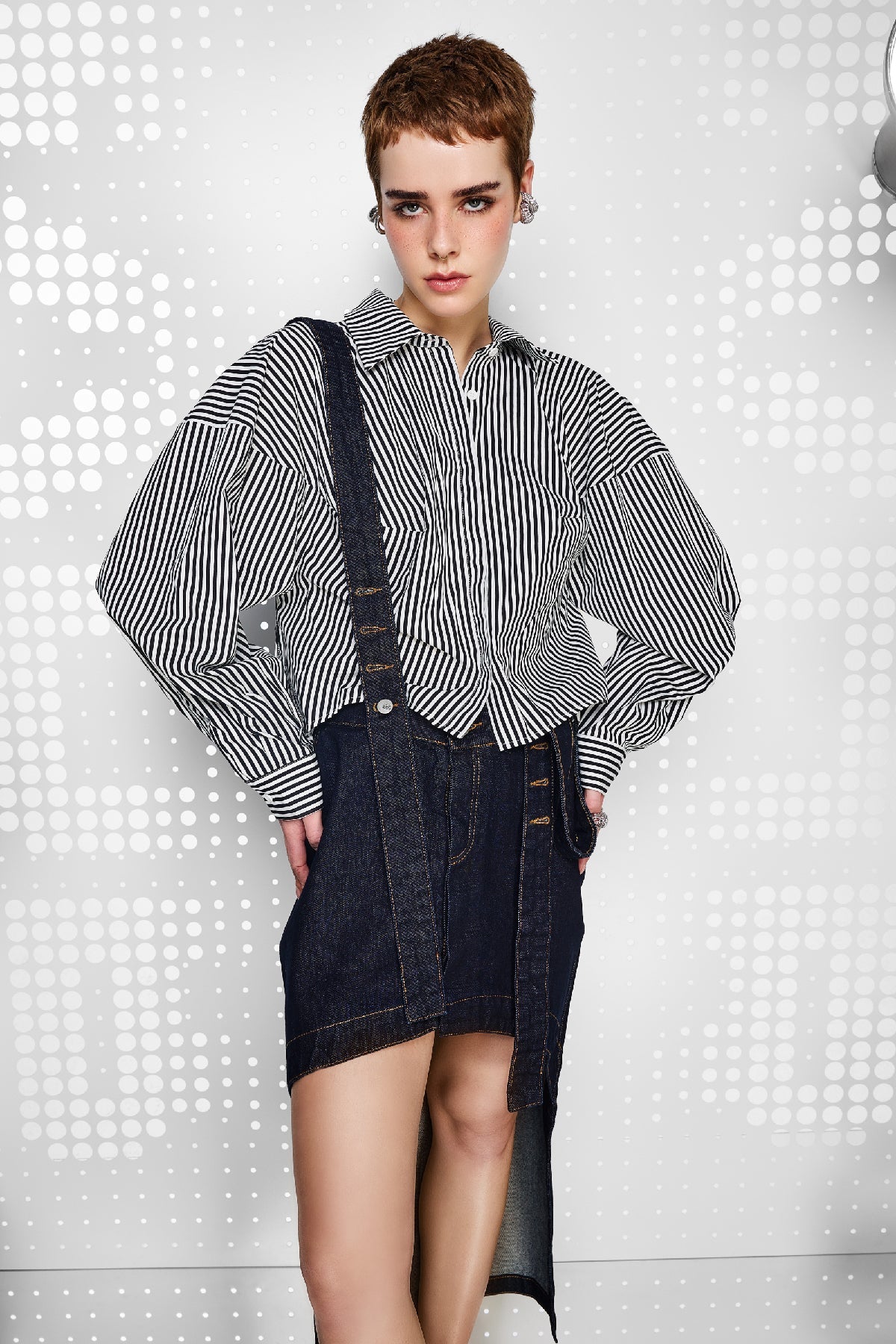 Blue Skirt 15097