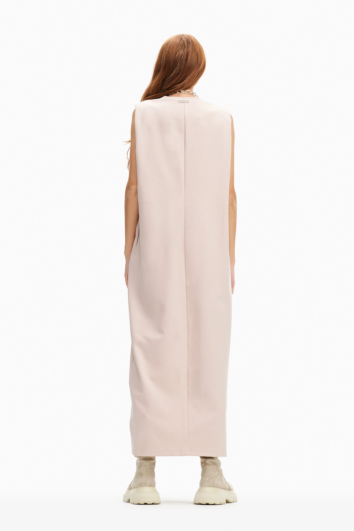 Beige Dress 10077