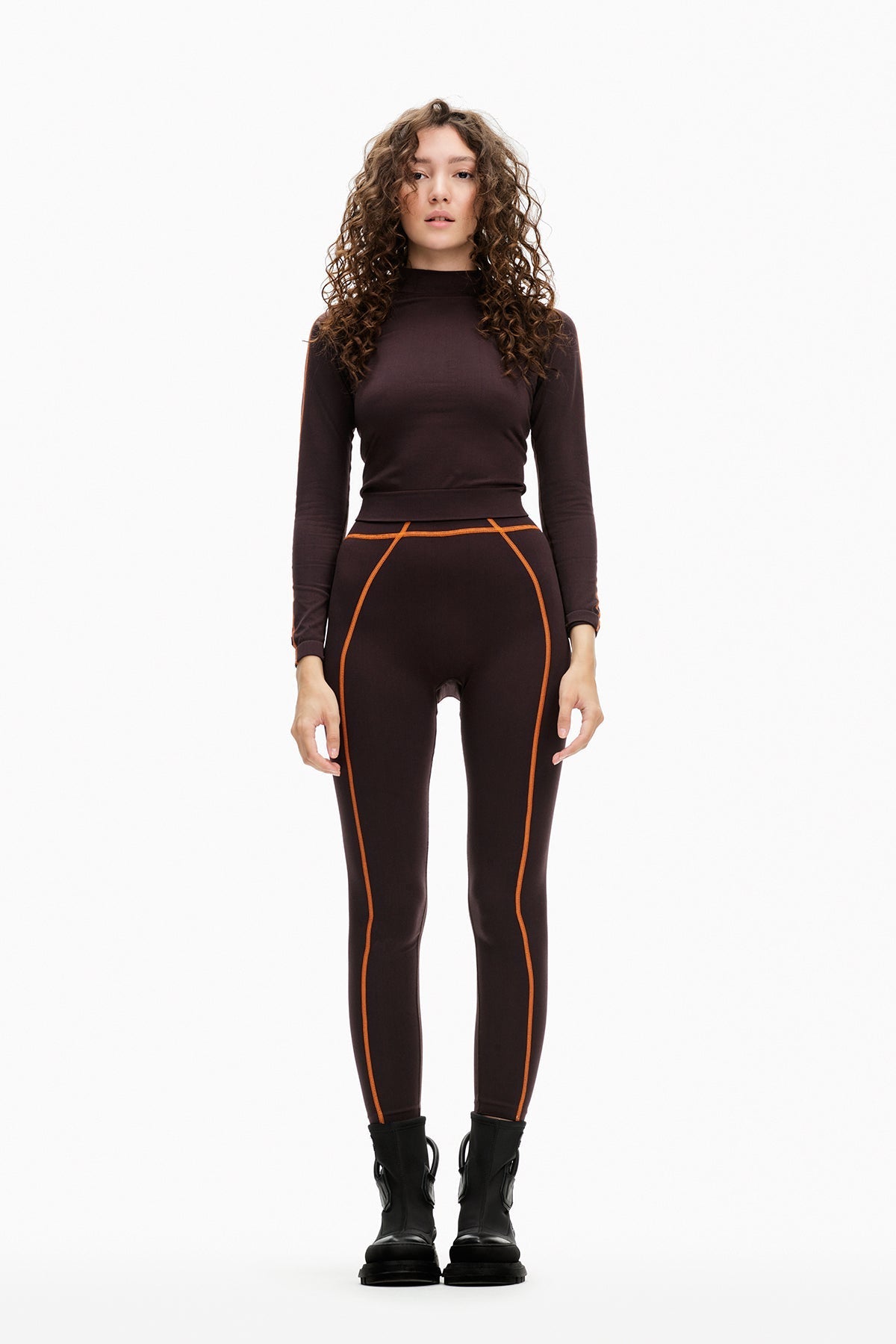 Marrone Leggings 10403