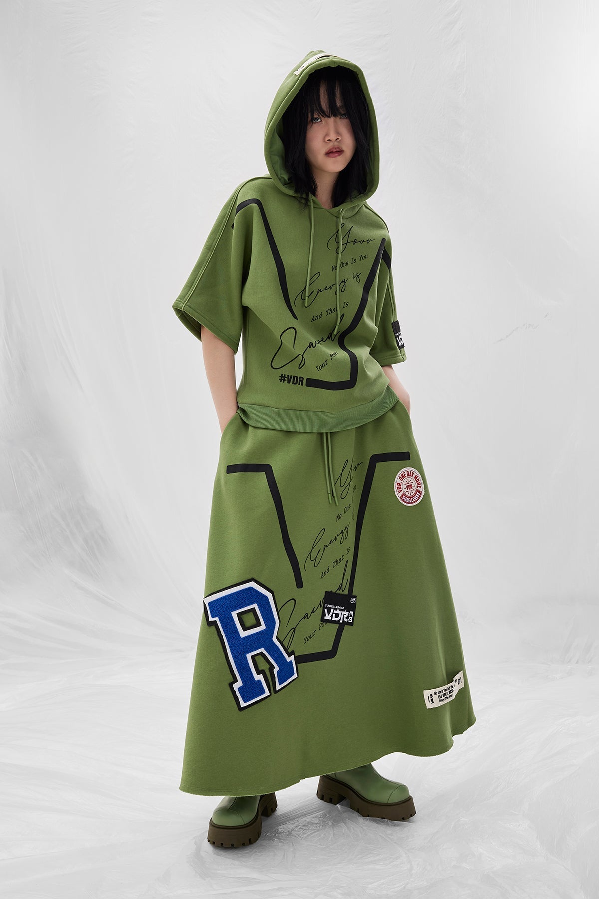 Olive Skirt 14381