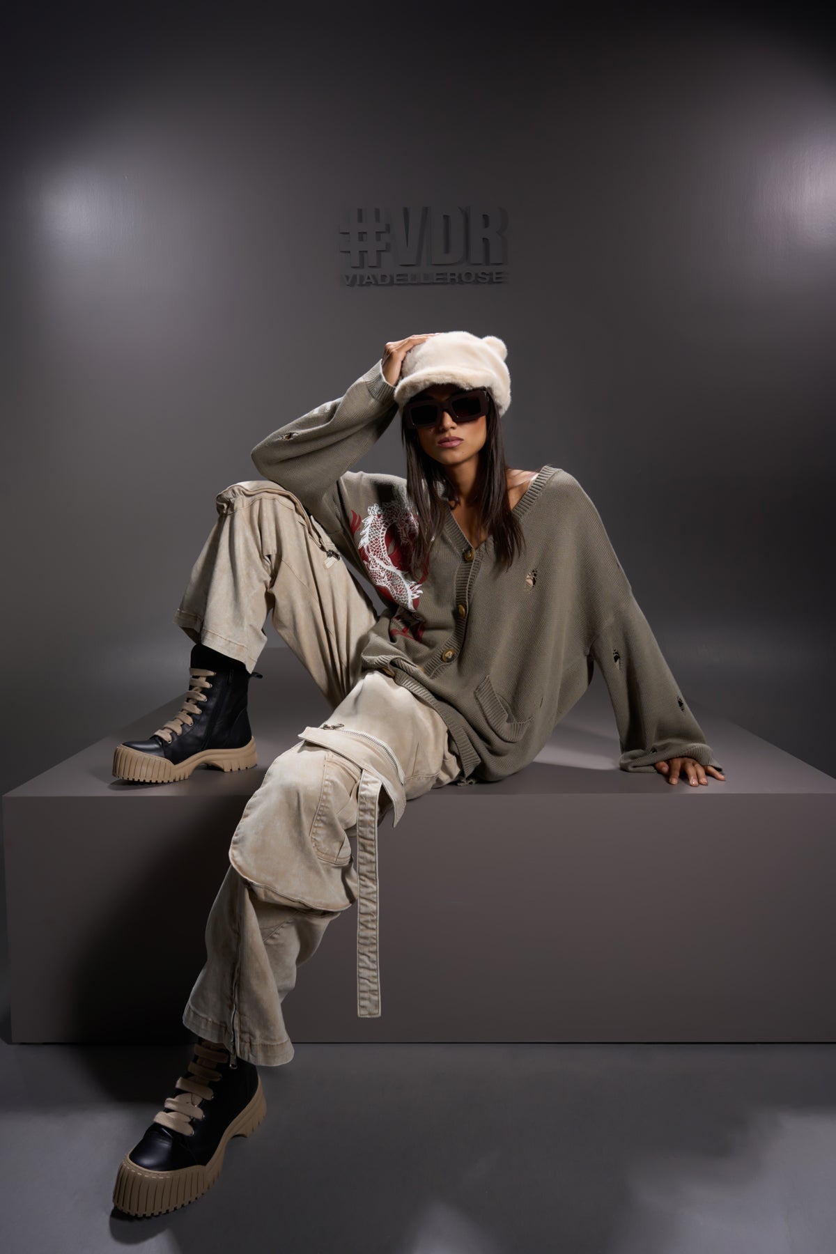 Beige Pants 16001