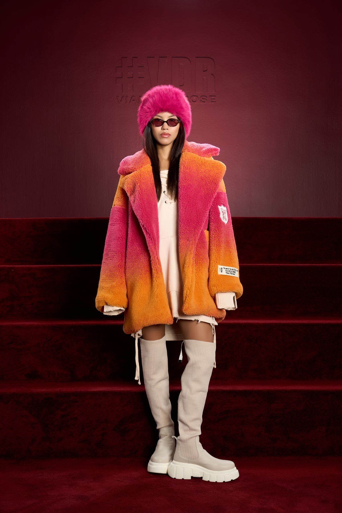 Multicolor Blouson 16314