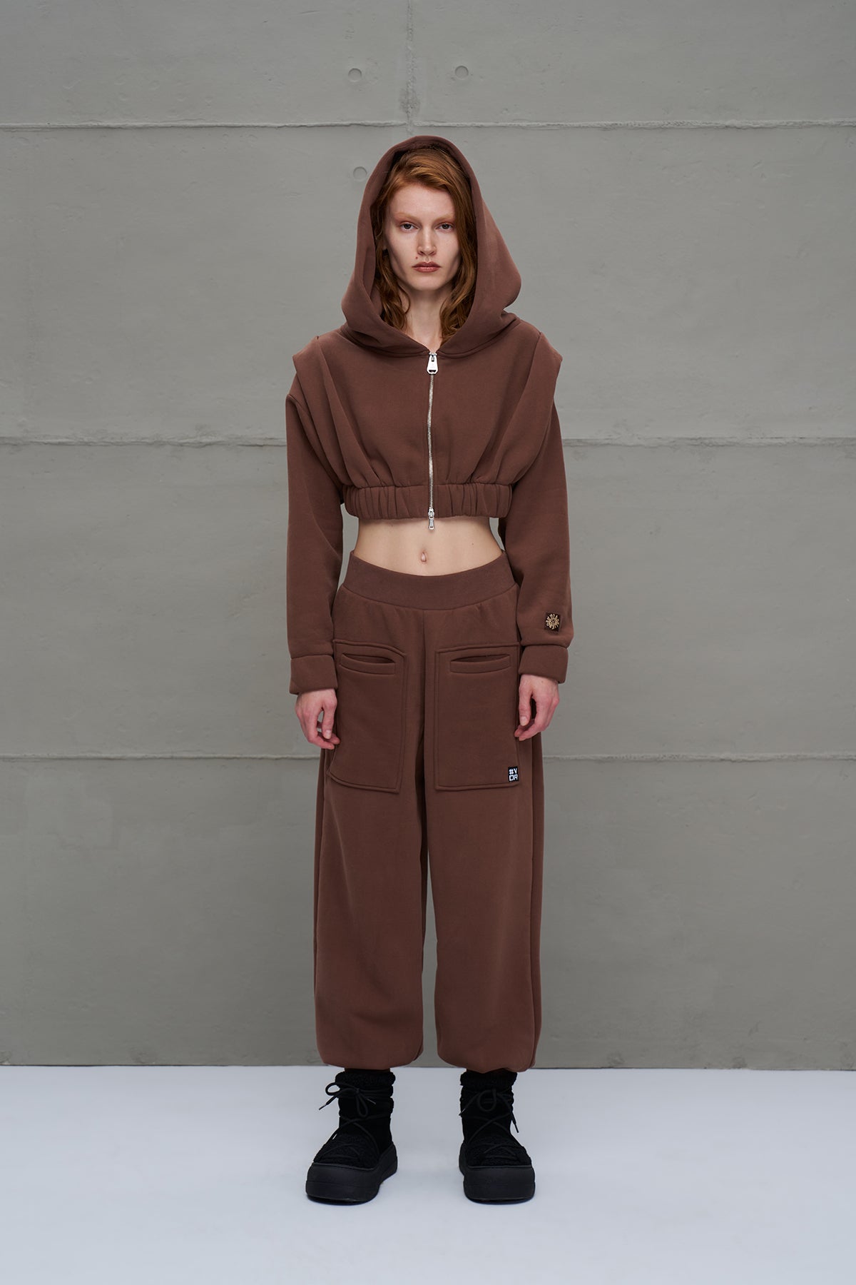 Brown Slim Fit Trousers 18020