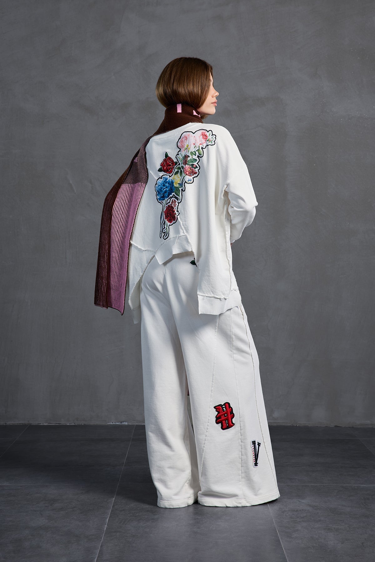 Off White Oversized Trousers 18158