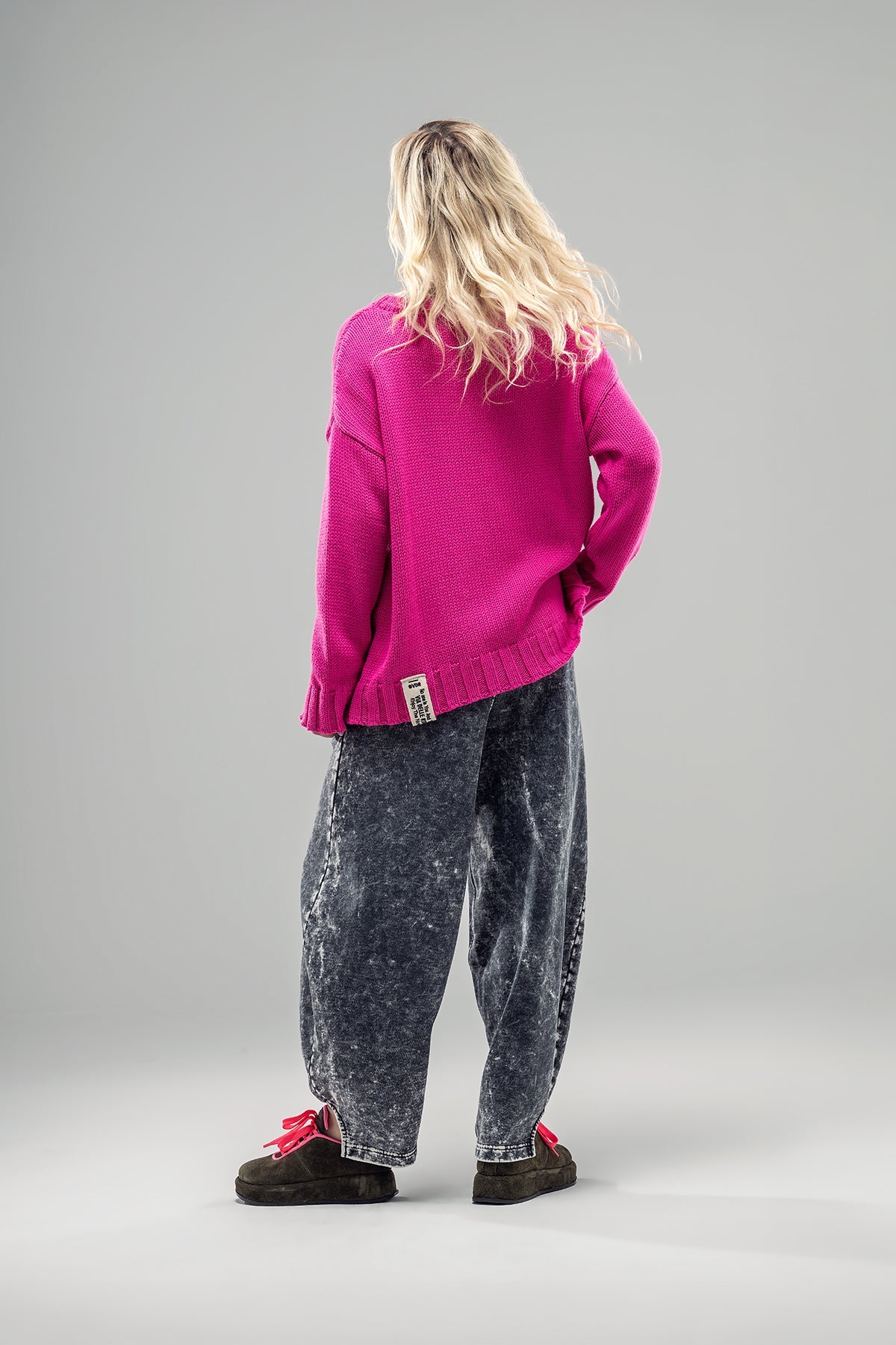 Pink Knit Sweater 20031