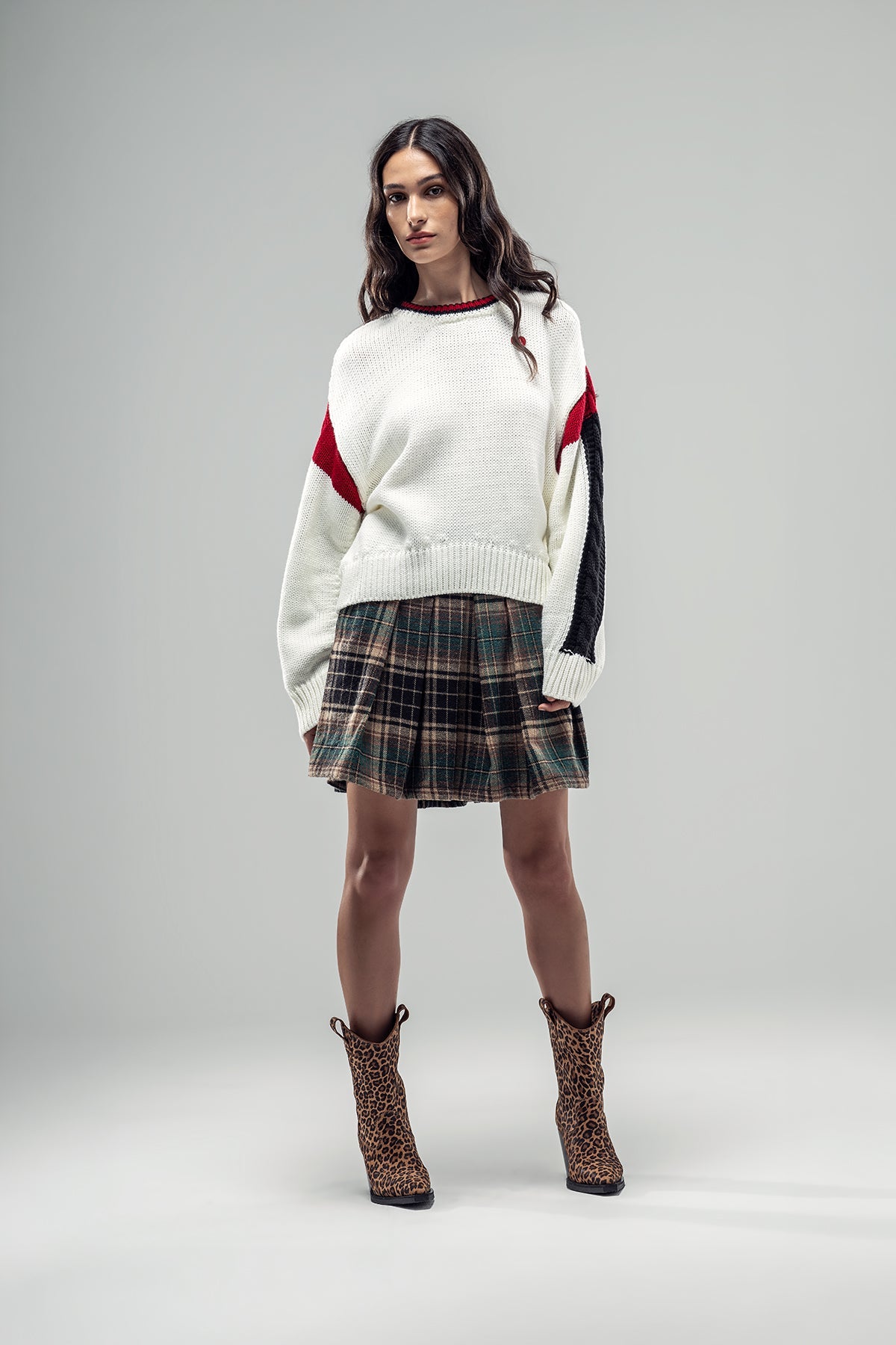 Off White Knit Sweater 20034