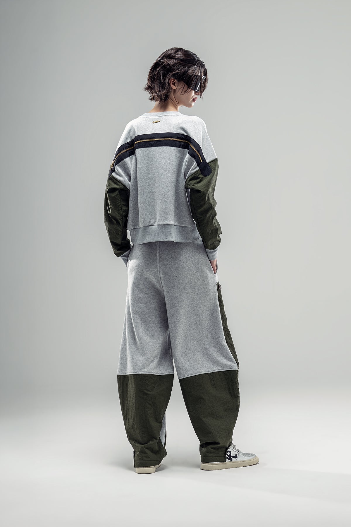 Ice Melange Khaki Sweatshirt 20123