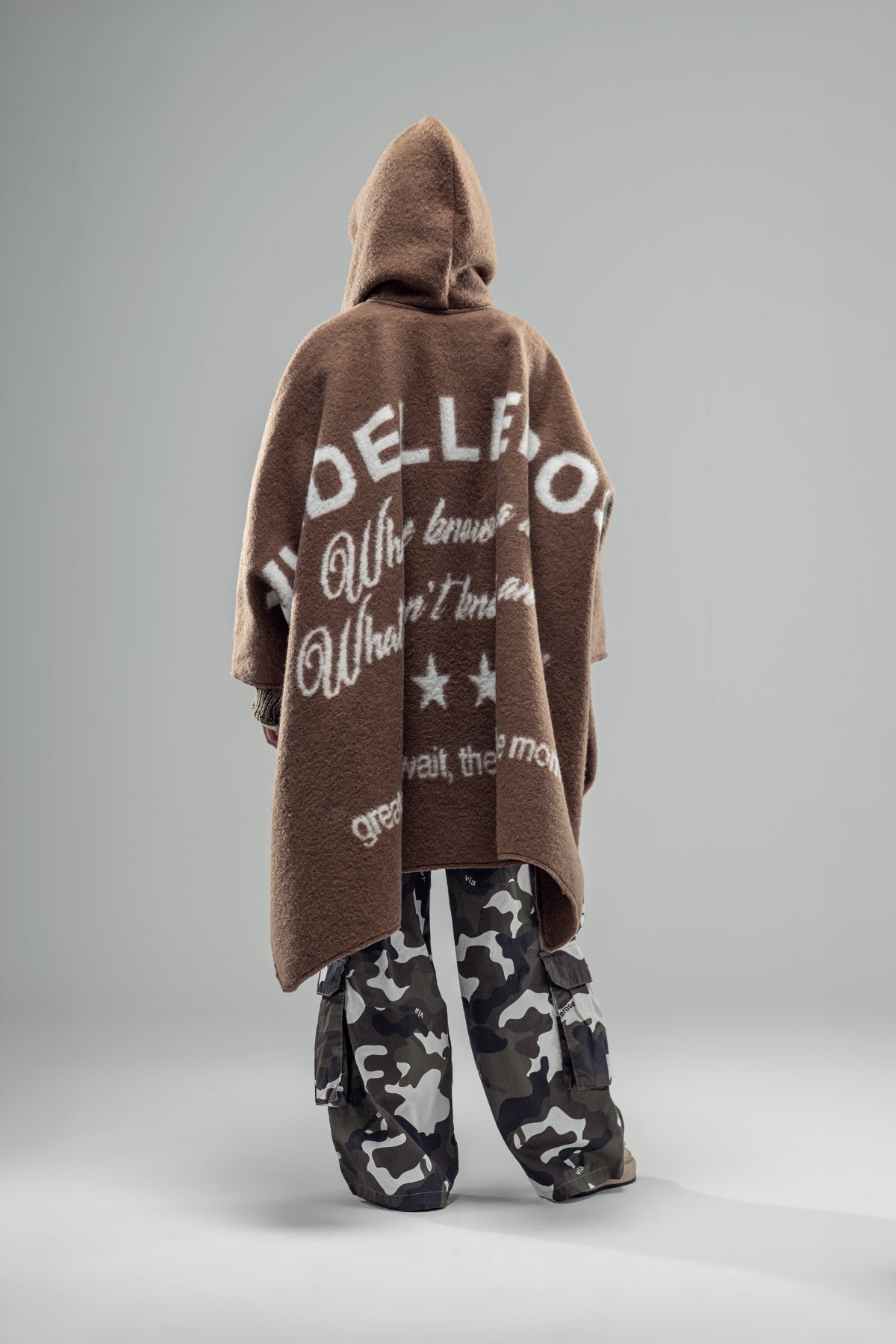 Brown Poncho 20327