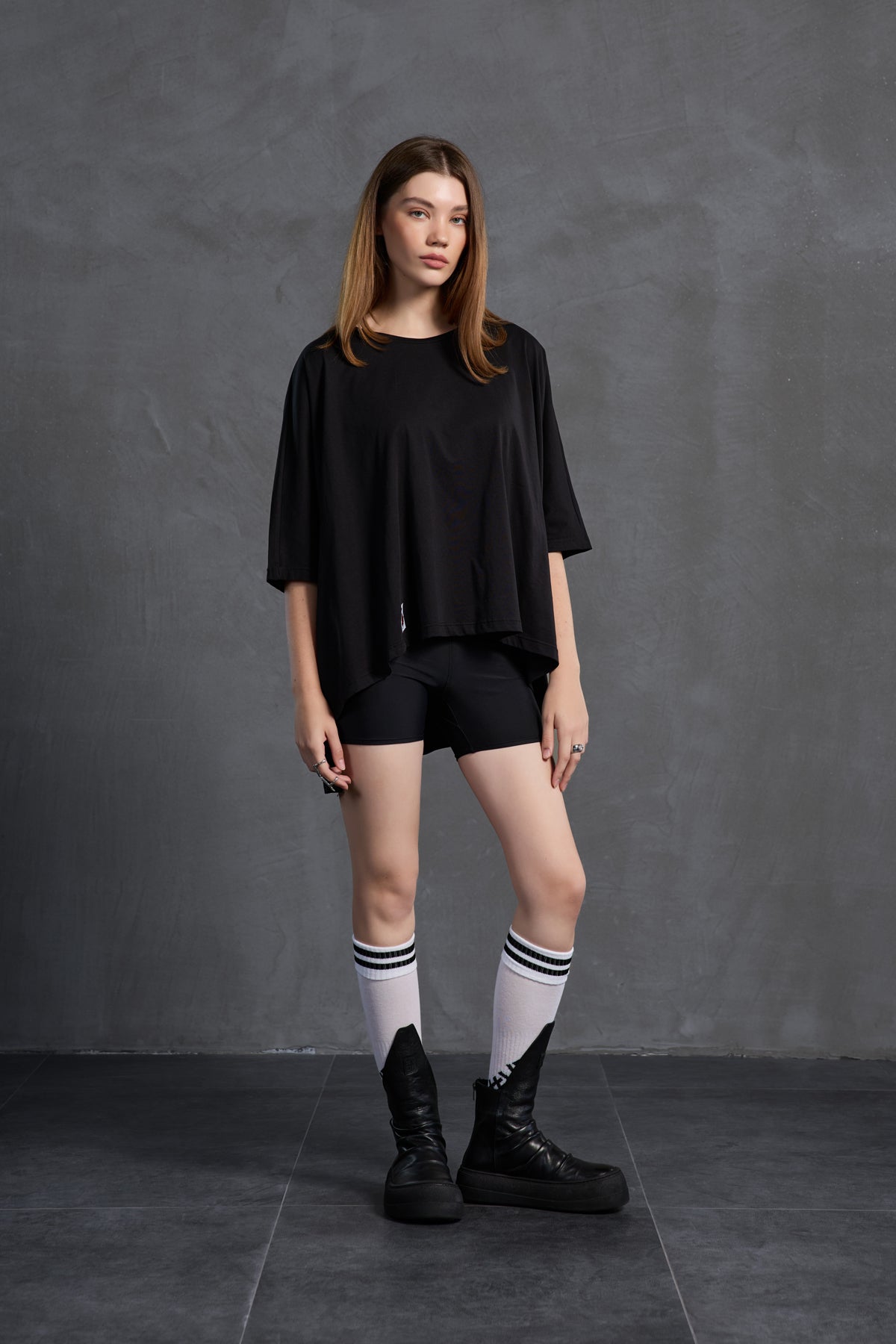White Knee-high Socks Socks Base2