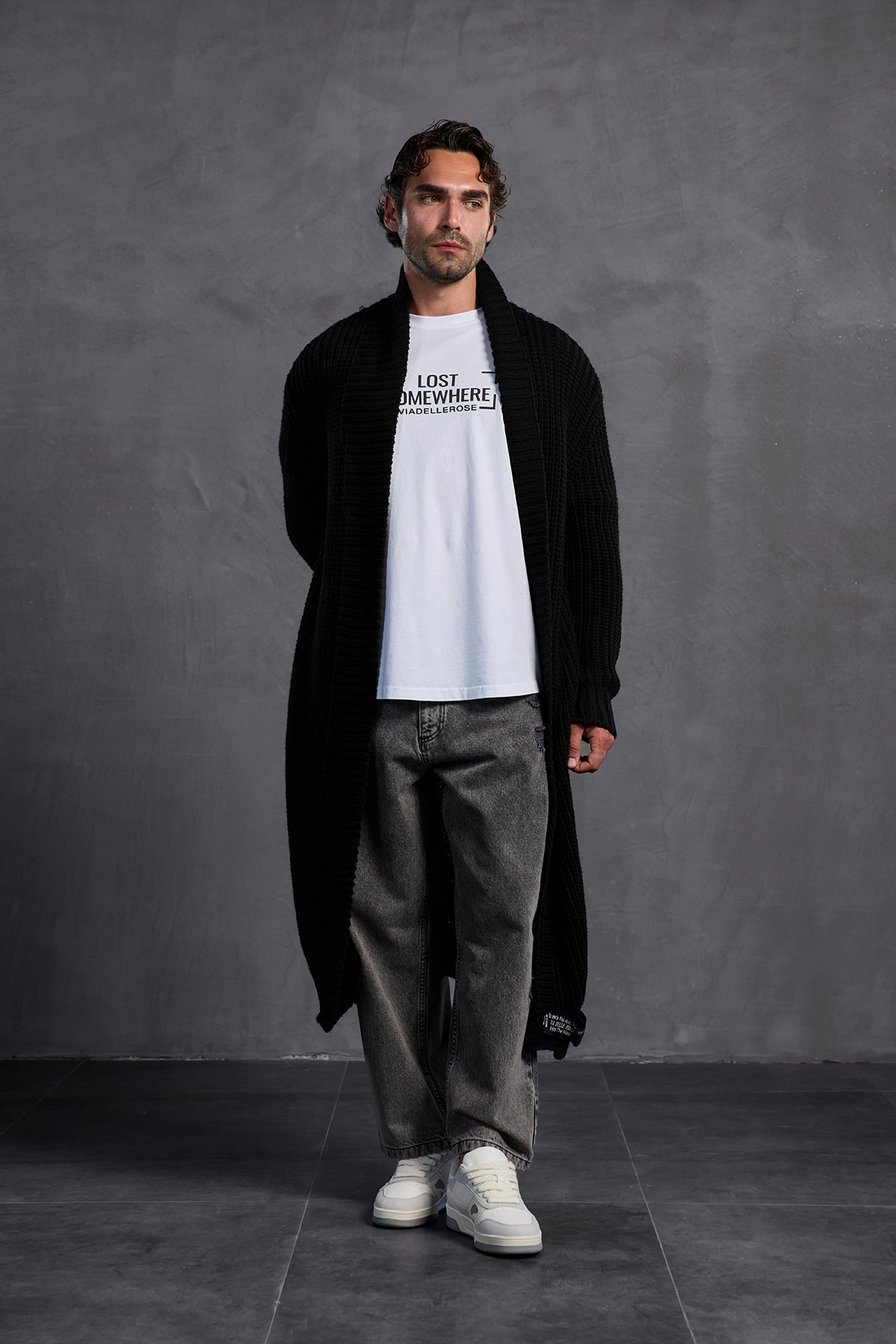 White Printed Crew Neck T-shirt 10006