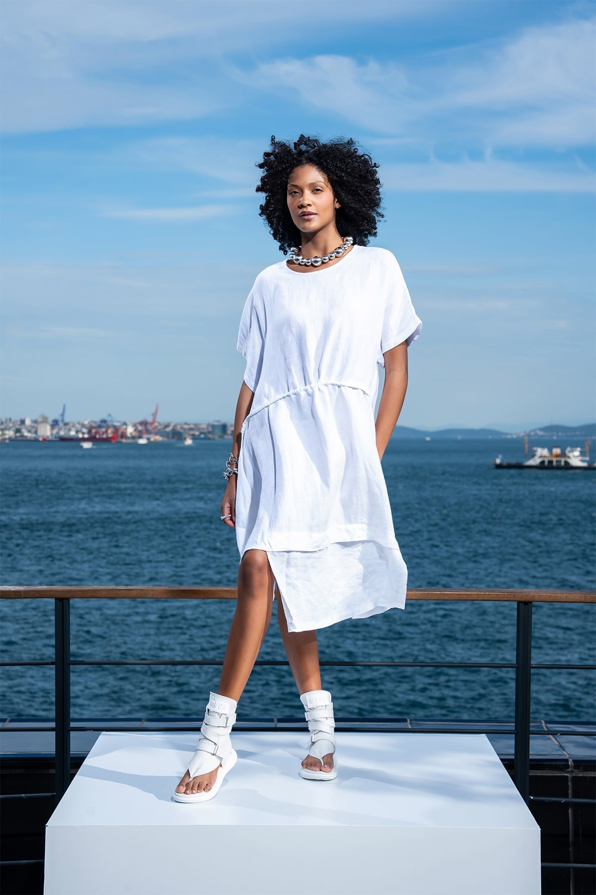Bianco Dress 15386