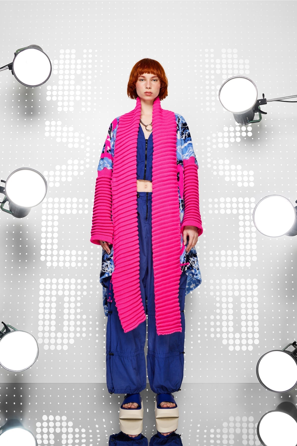 Blu Cardigan 15445