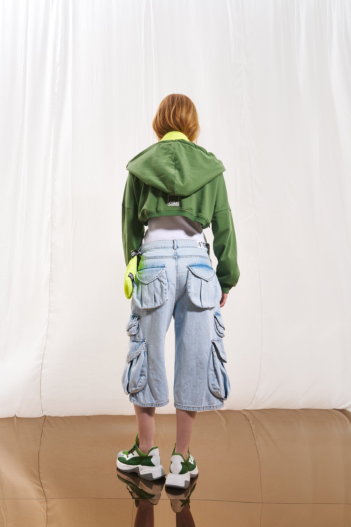 Olive Green Sweatshirt 17006