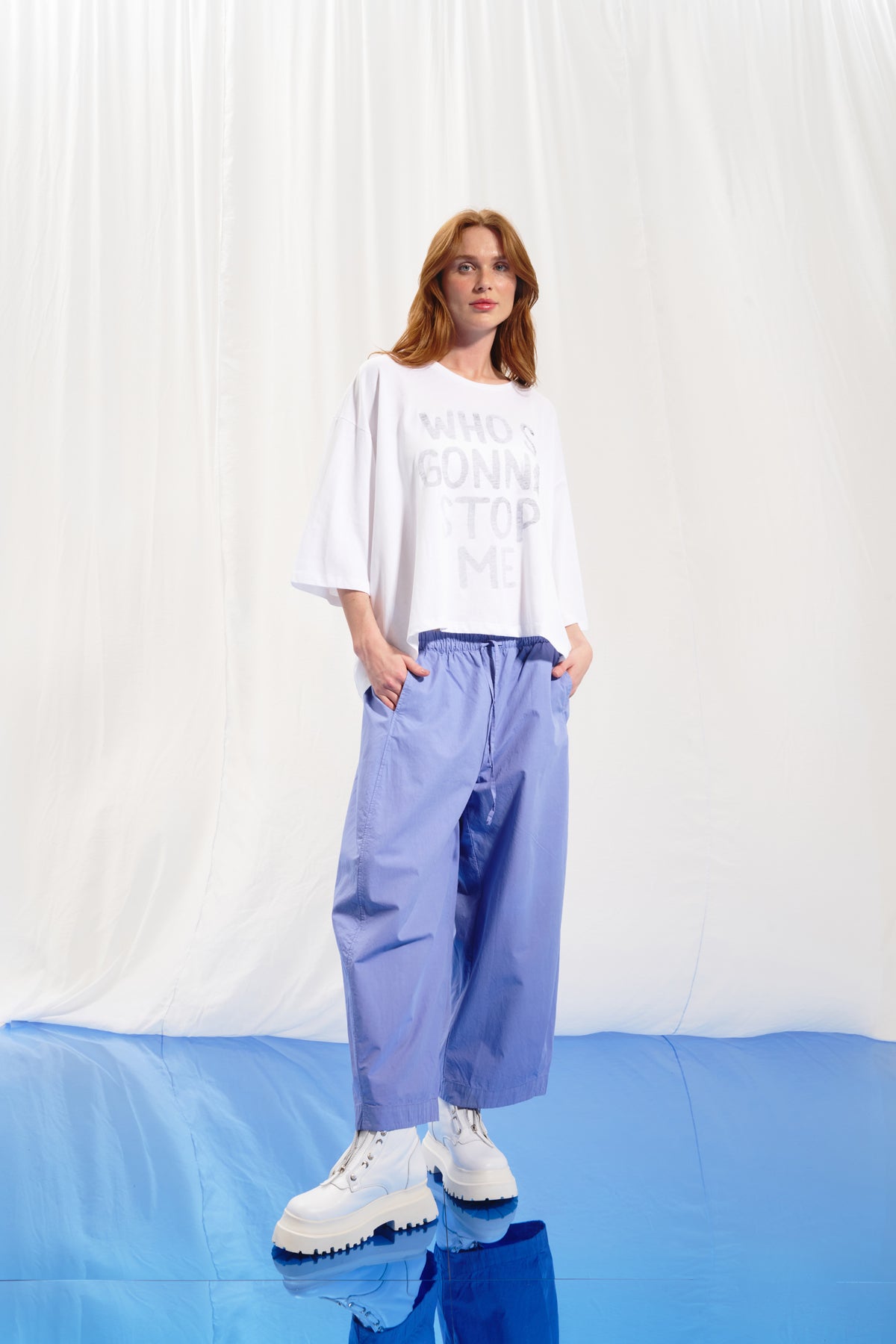 White T-shirt 17077