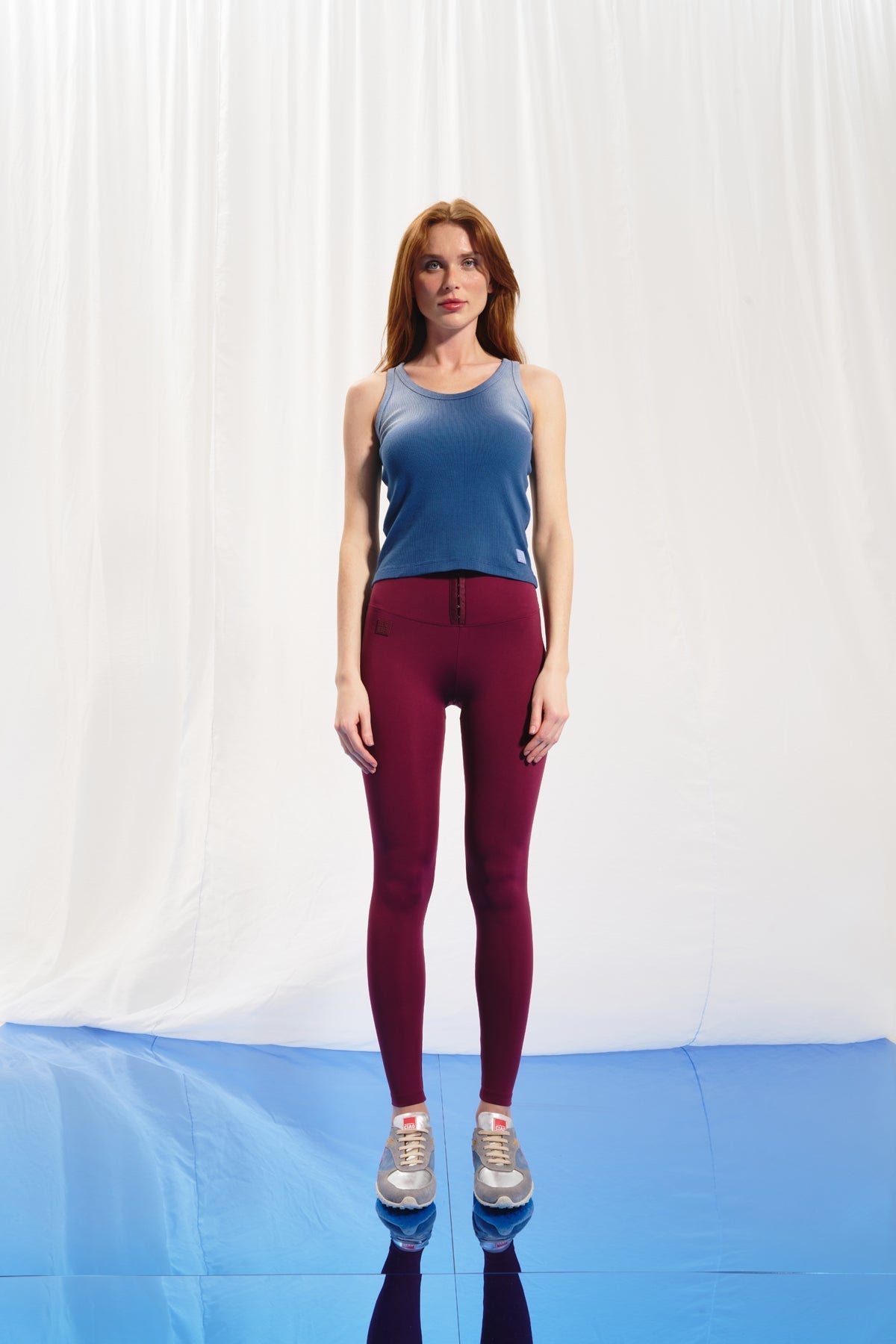 Burgundy Leggings 17118