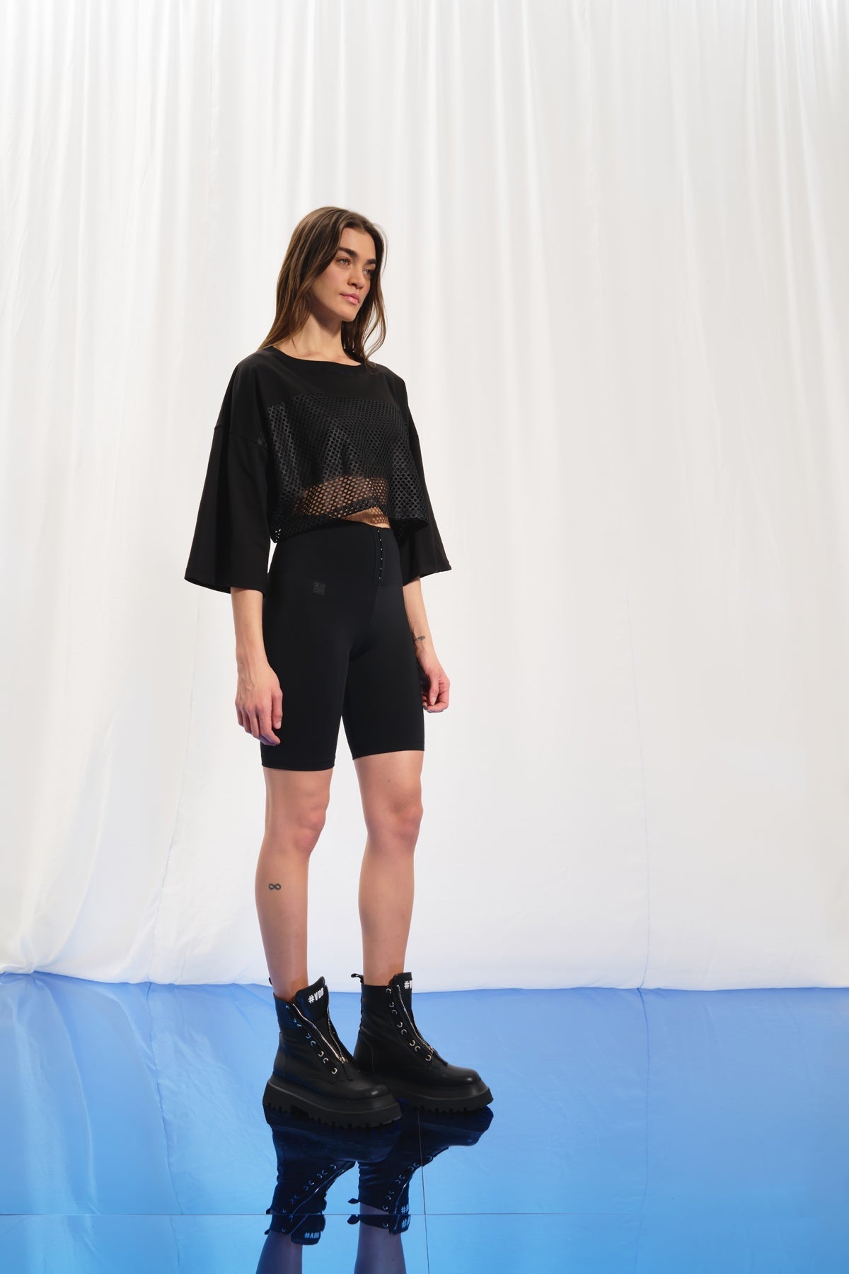 Black Short Leggings 17120