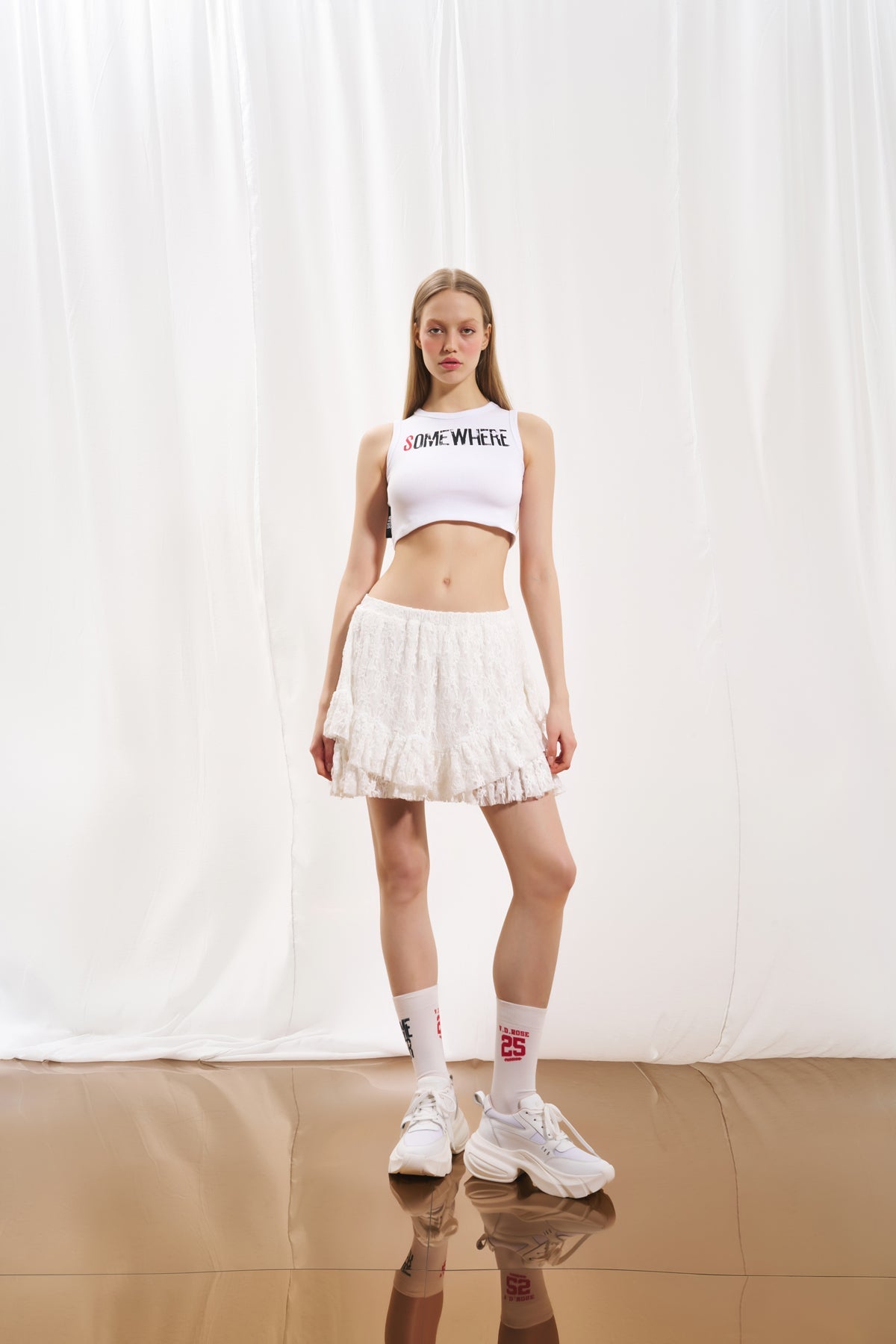 White Skirt 17135
