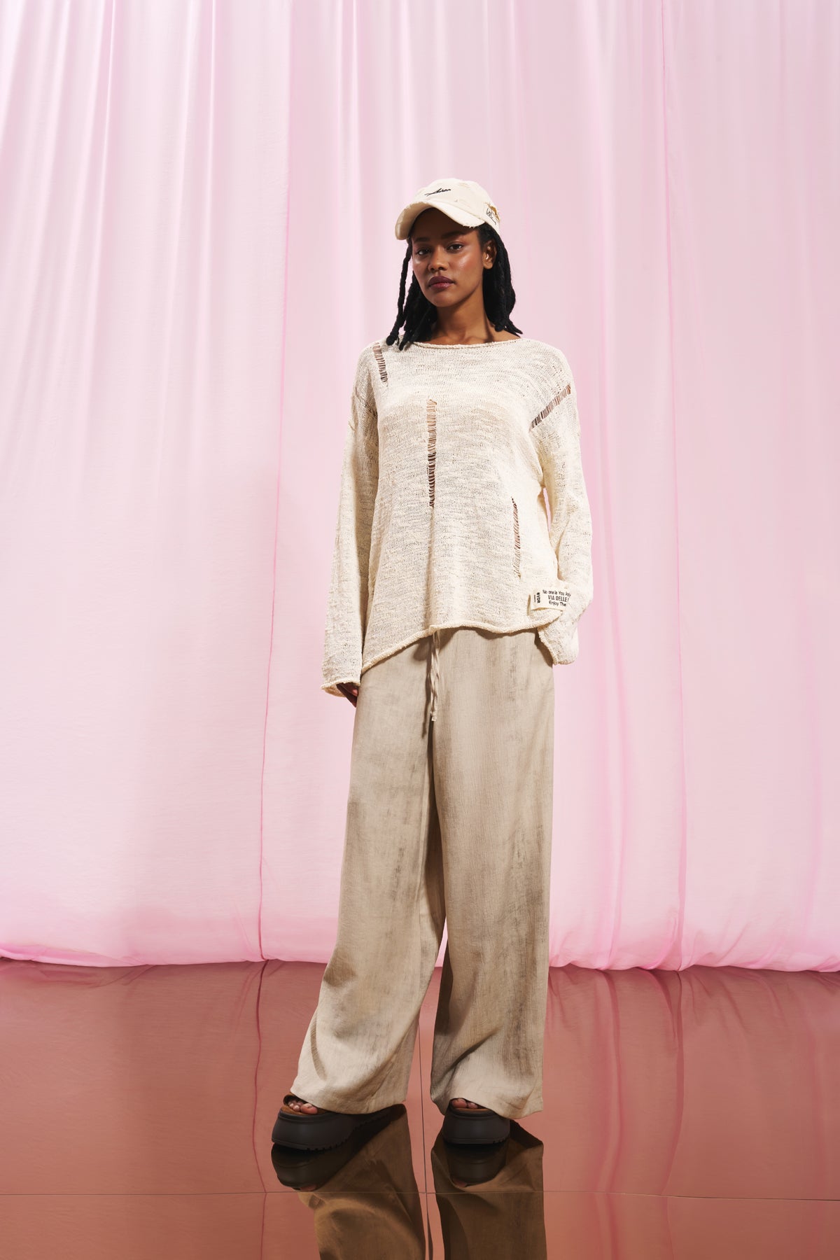 Beige Trousers 17252