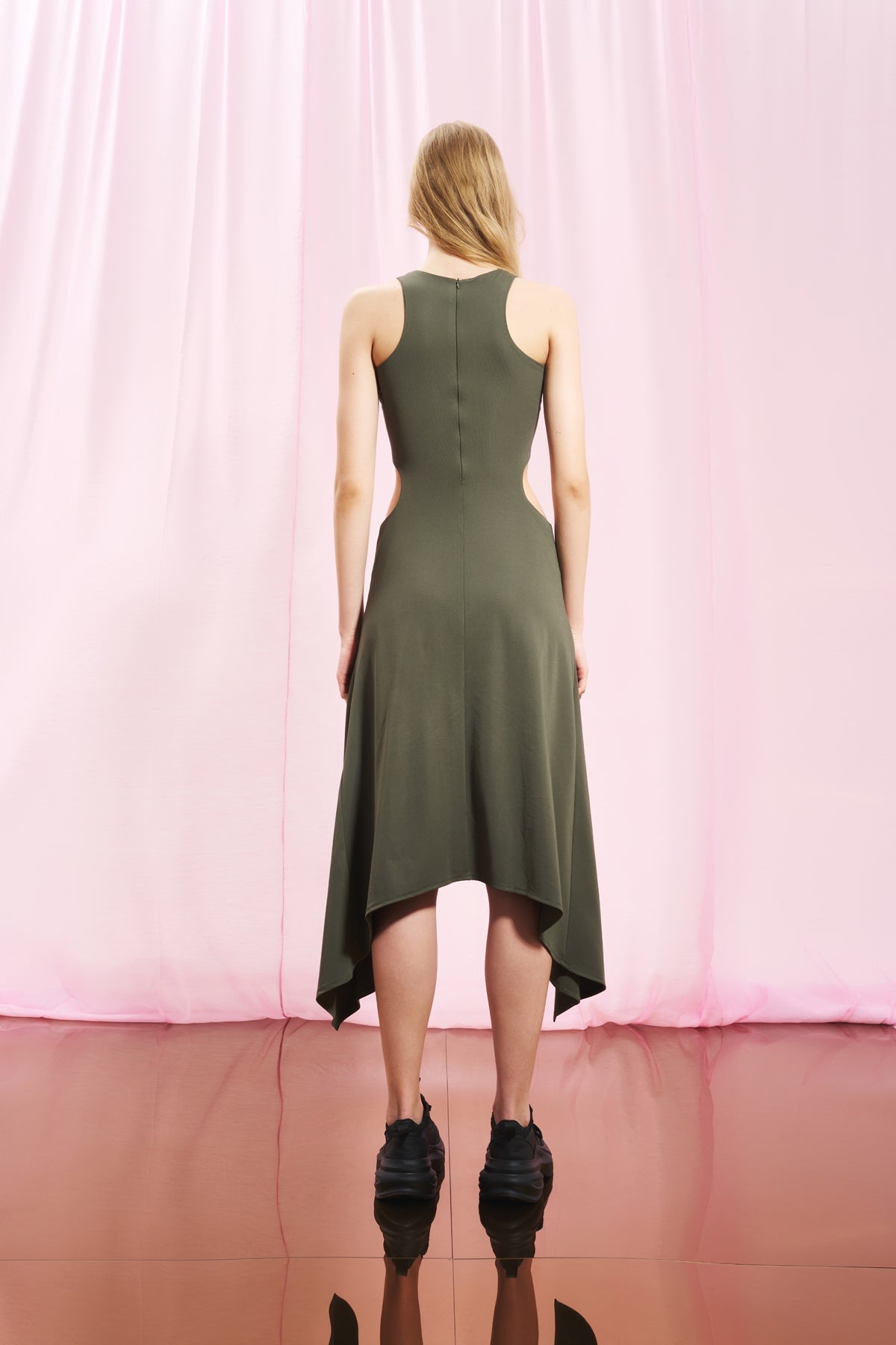 Khaki Dress 17276