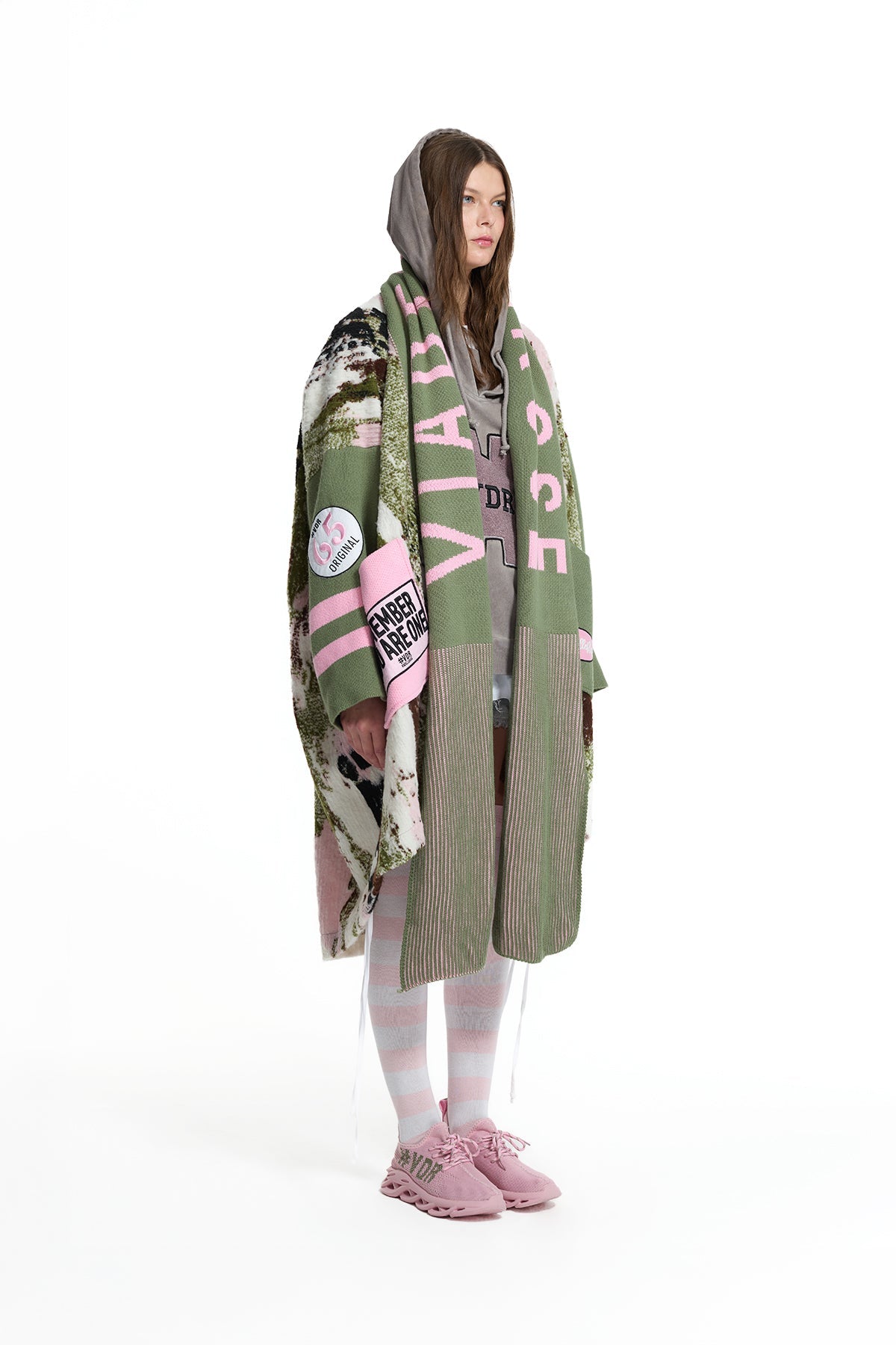 Khaki Cardigan 19207
