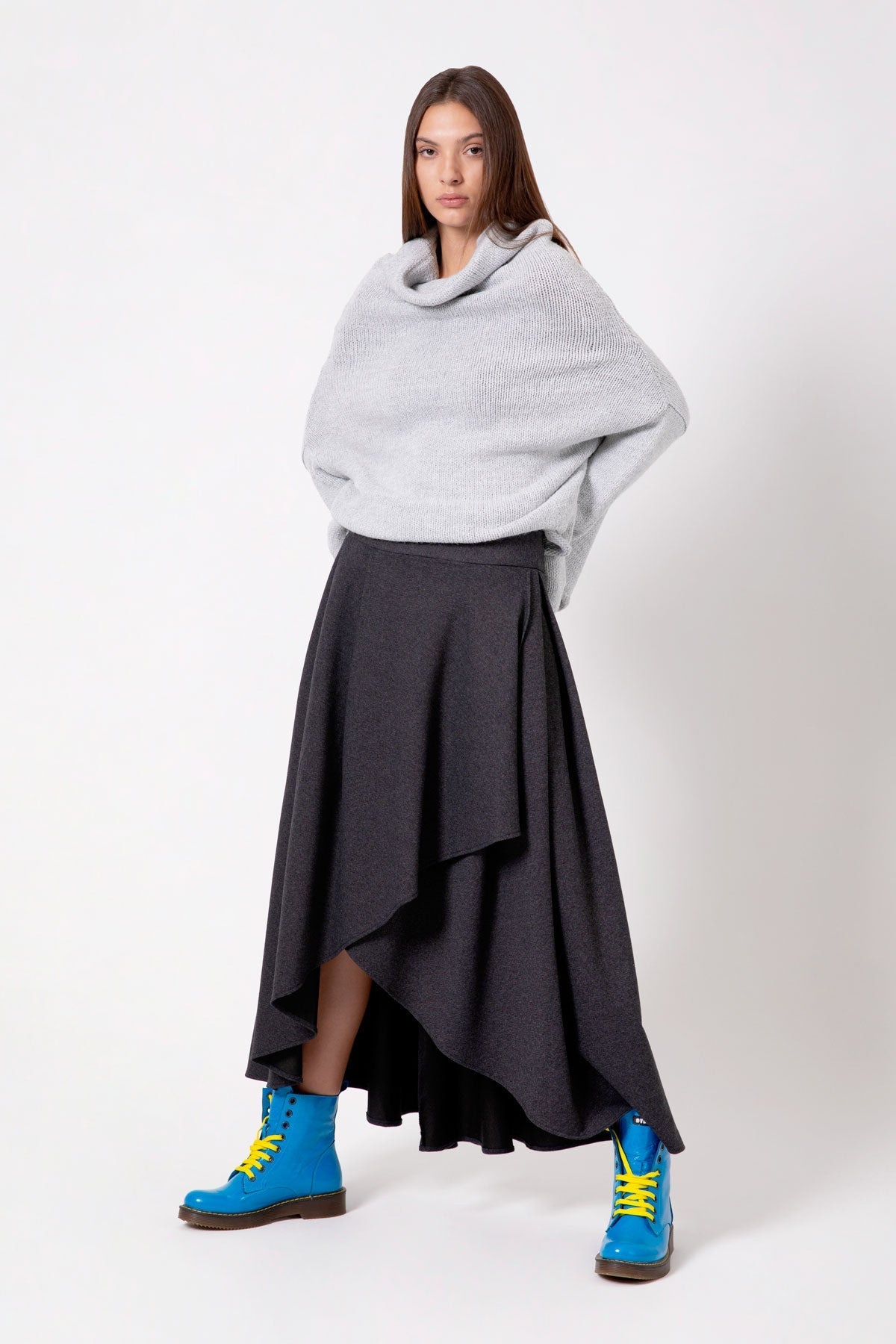 Antra Melange Skirt 4549