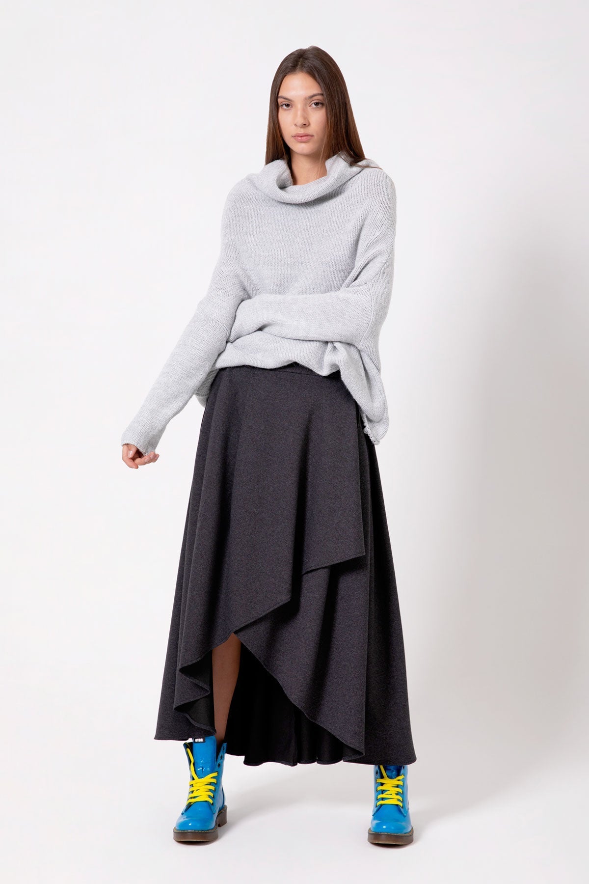 Antra Melange Skirt 4549