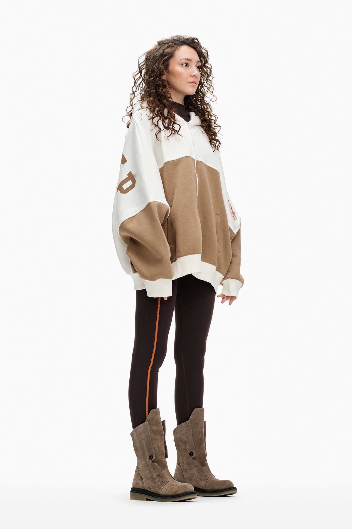 Off White Camel Sw-shirt 10189