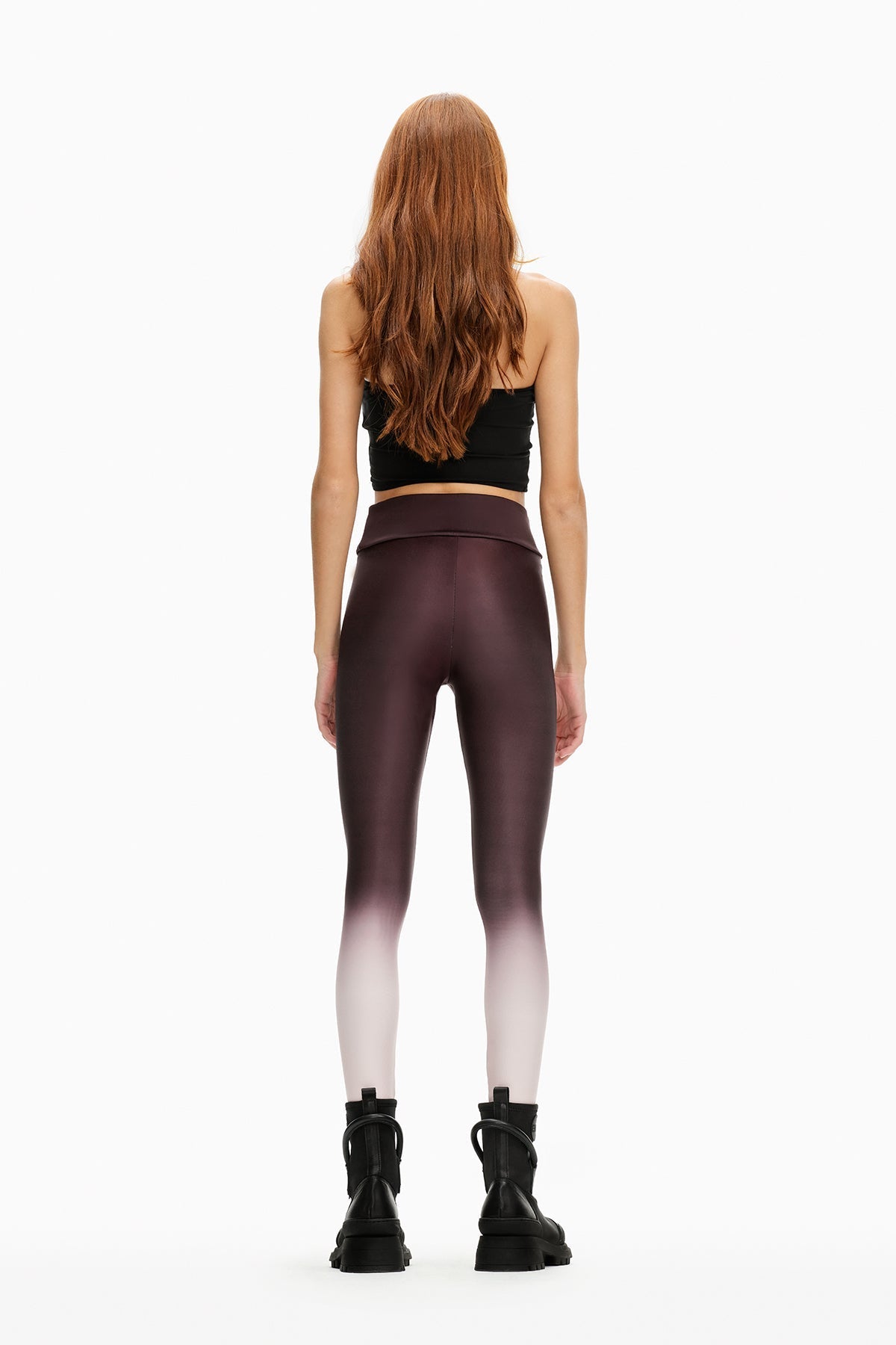Marrone Beige Leggings 10395