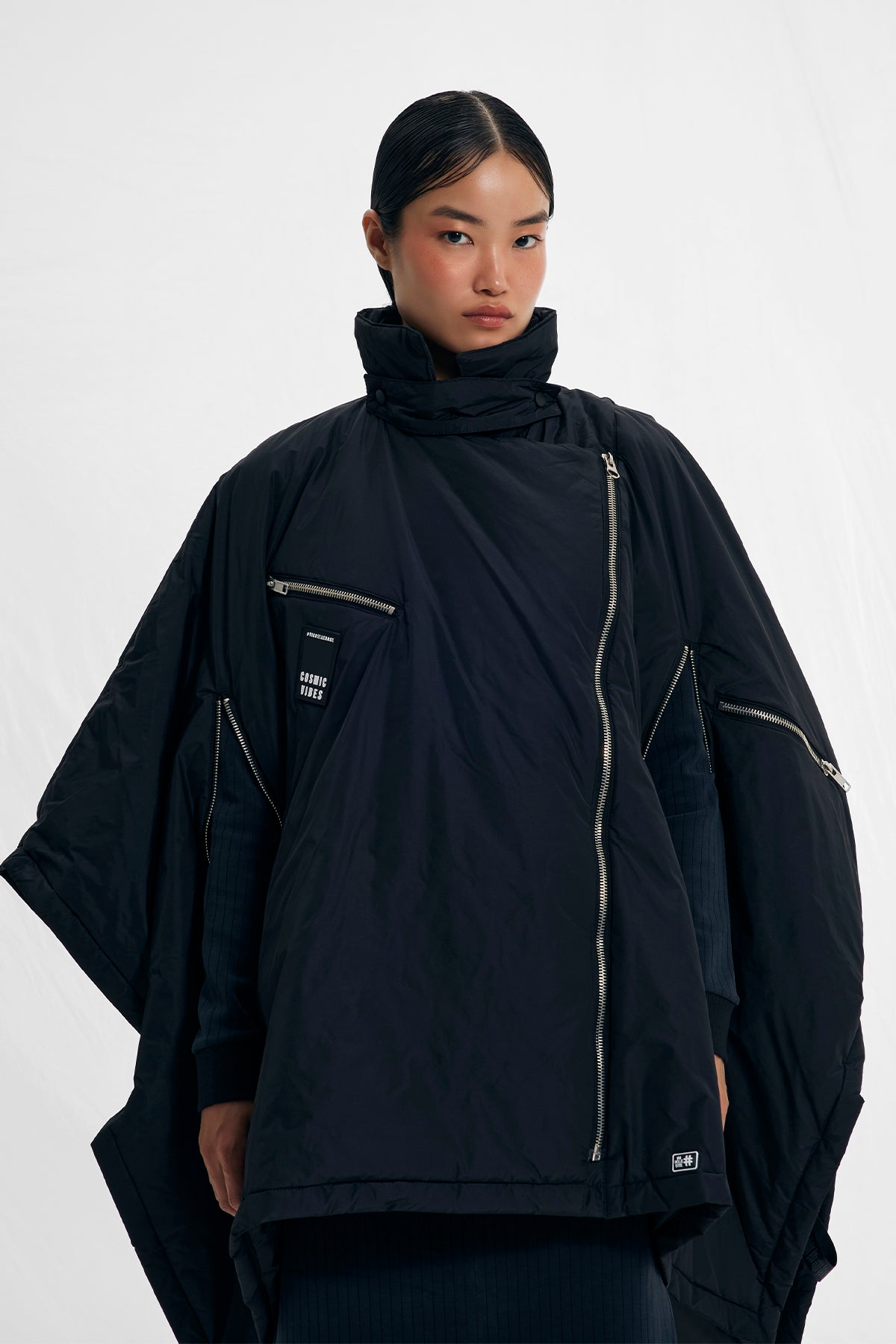 Nero Poncho 14162