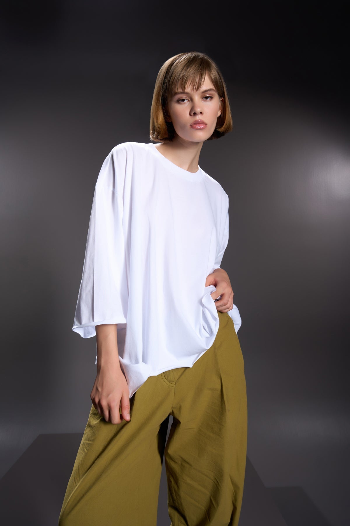 Olive Pants 16189