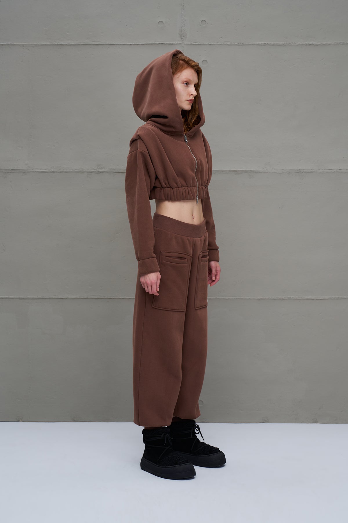 Brown Slim Fit Trousers 18020