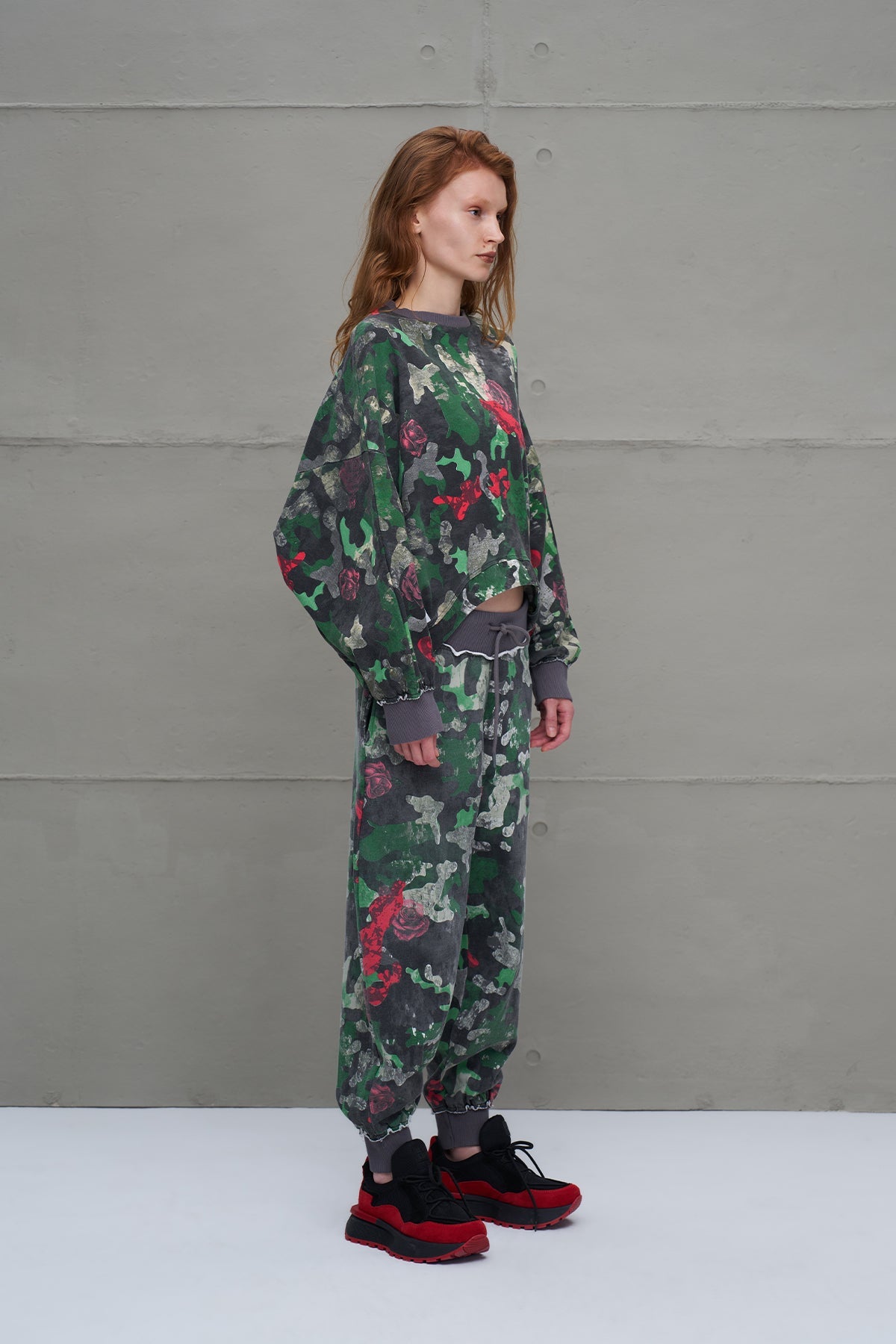 Camo Camouflage Print Trousers 18294