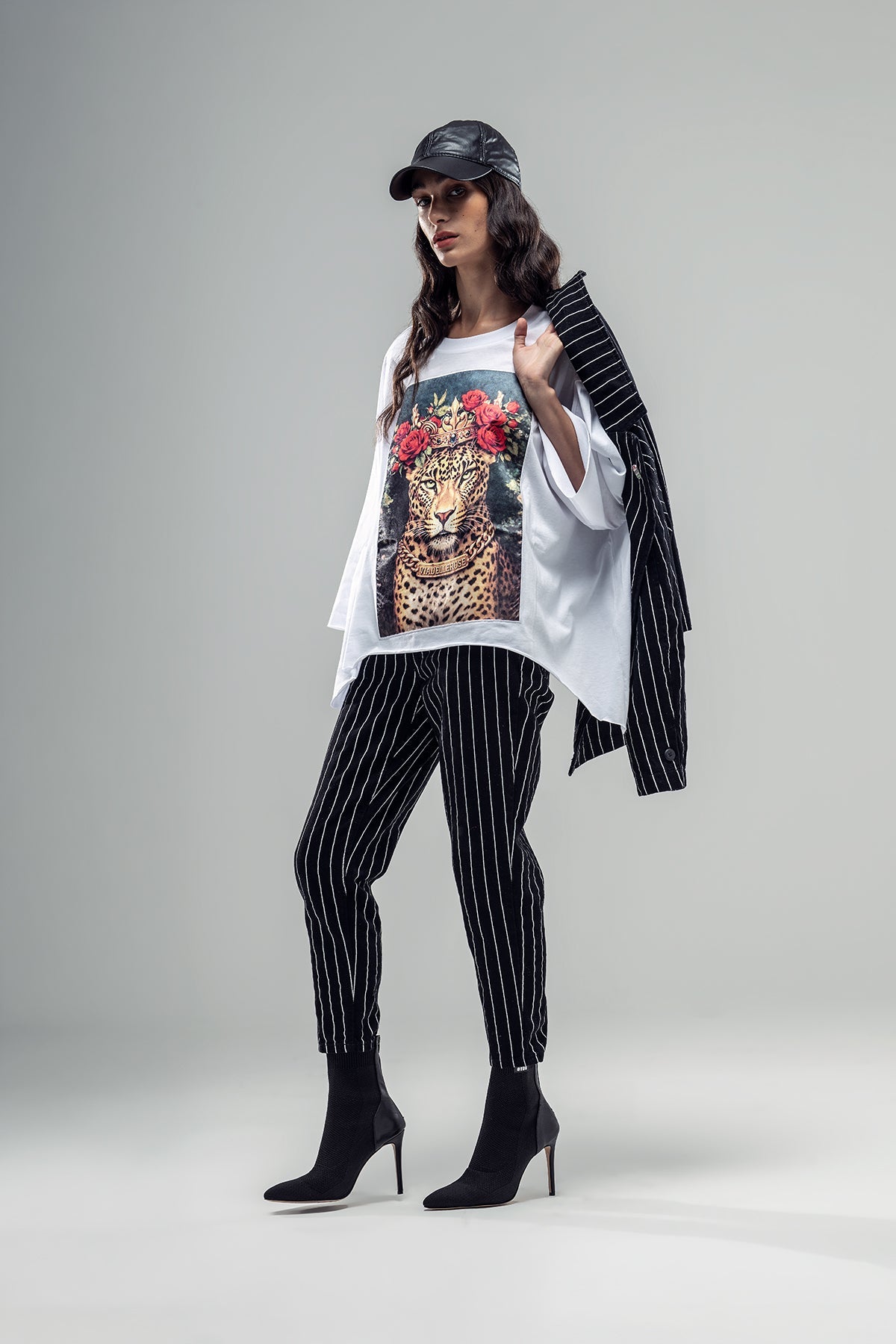 Black White Trousers 20050