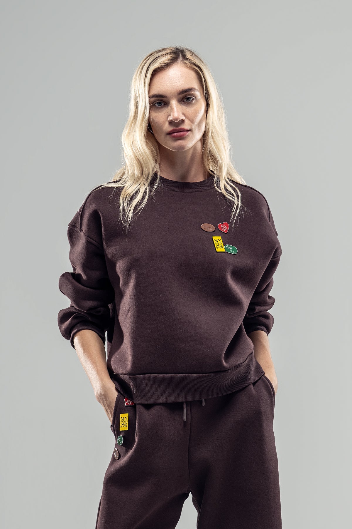 Dark Brown Sweatshirt 20071