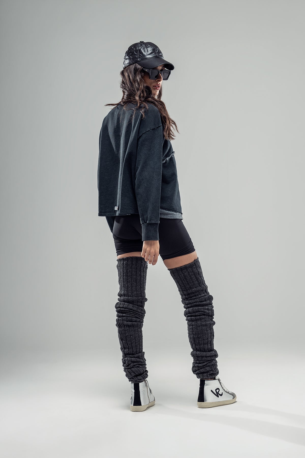 Black Grey Sweatshirt 20097