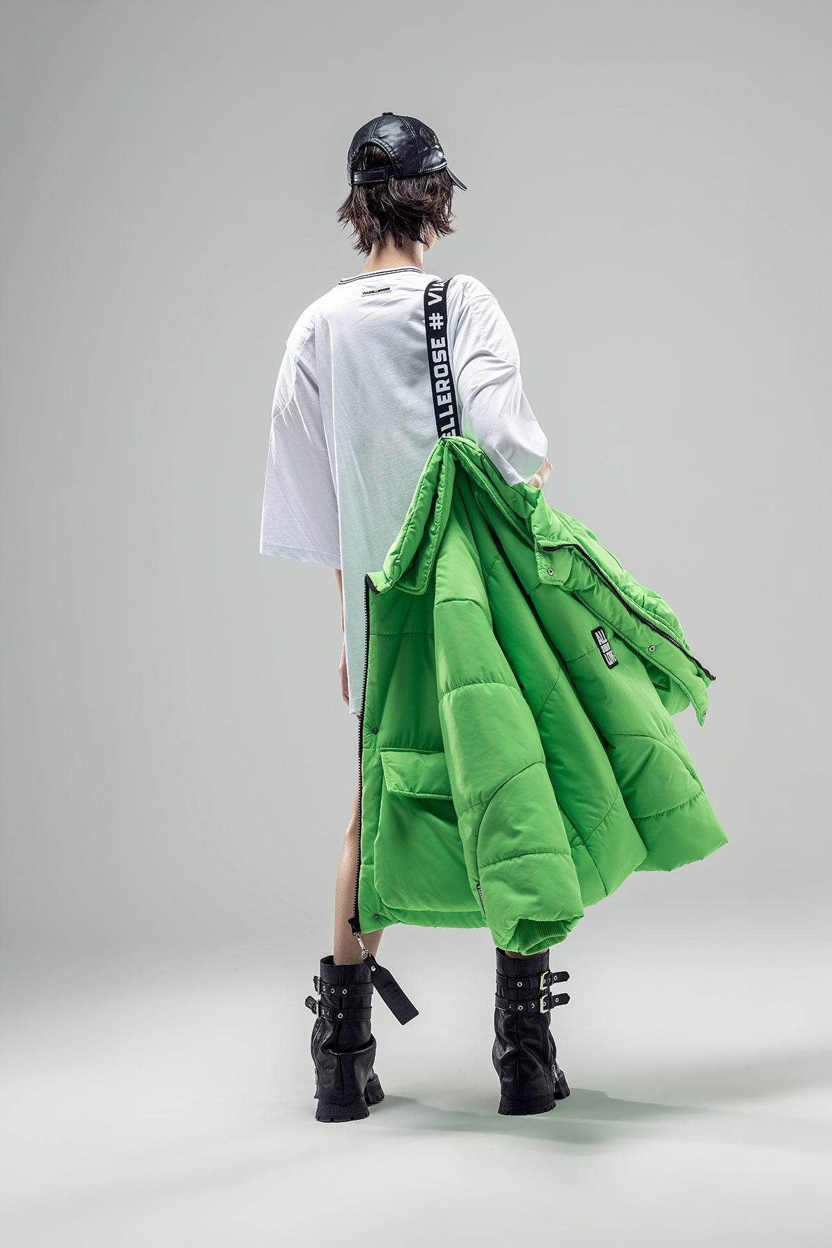 Green Neon Blouson 20236