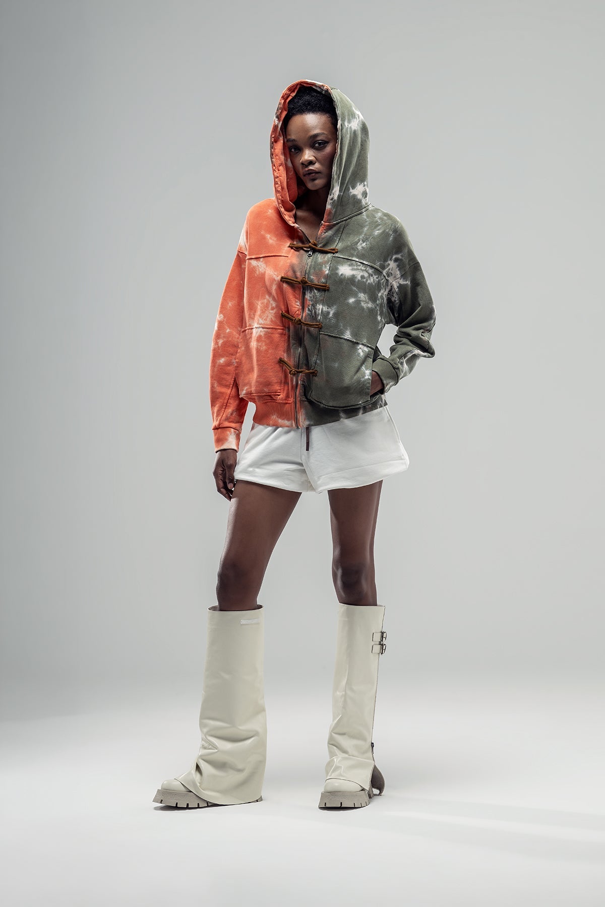 Orange Khaki Sweatshirt 20263