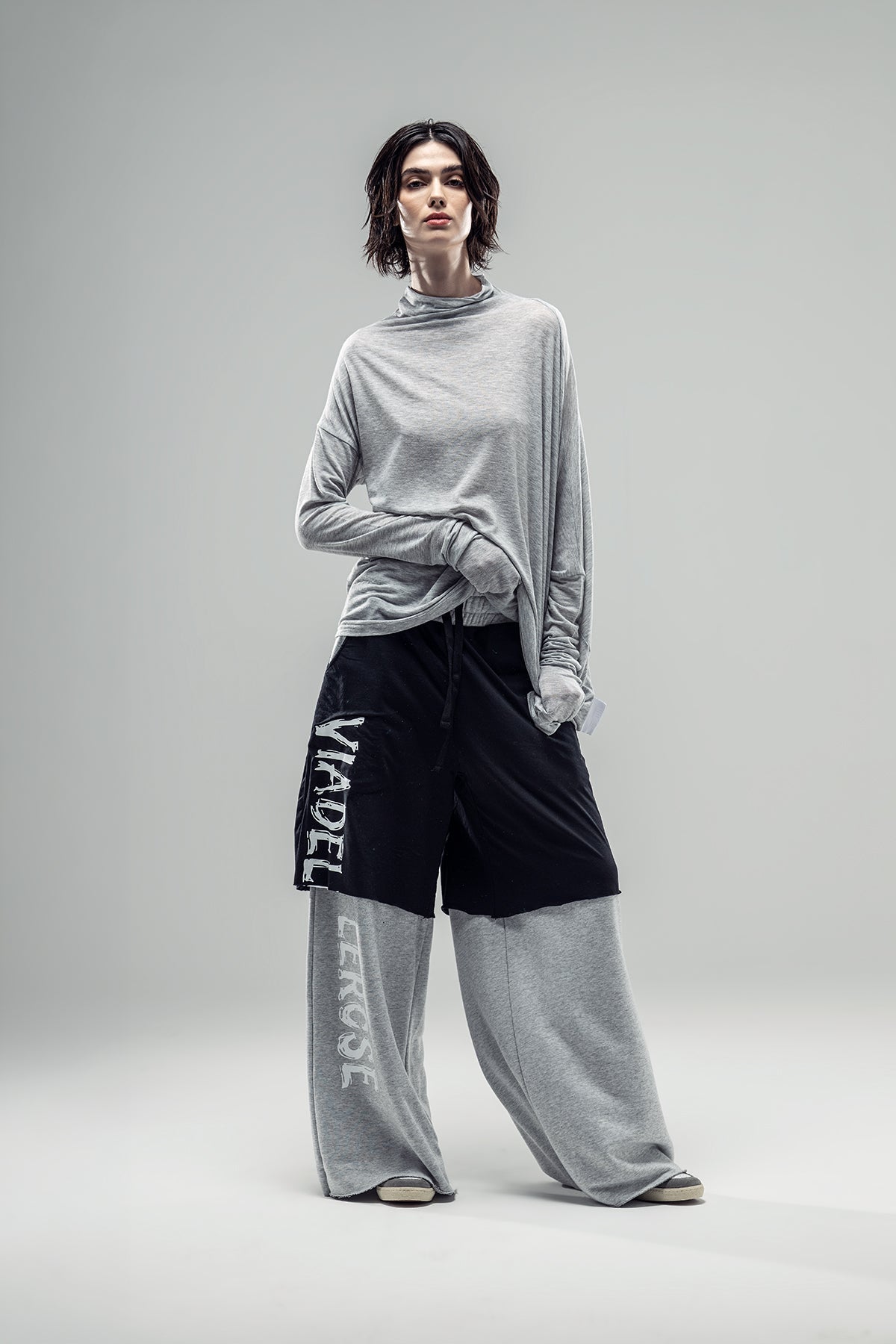 Grey Melange L S T-shirt 20276